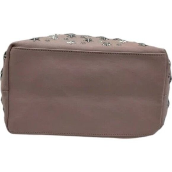 459258BM (L3) Jimmy Choo Tote Bag Pink Leather - Picture 3 of 9